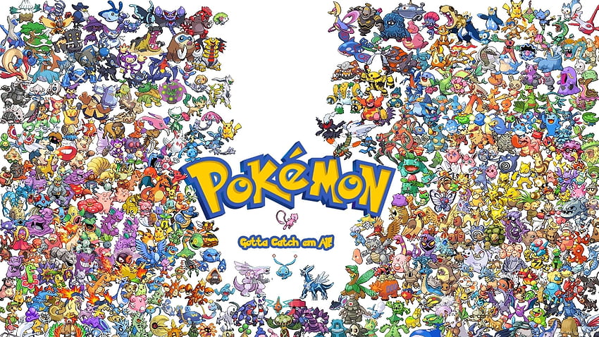 Pokémon Légendaire, Tous les Pokémon Légendaires Fond d'écran HD