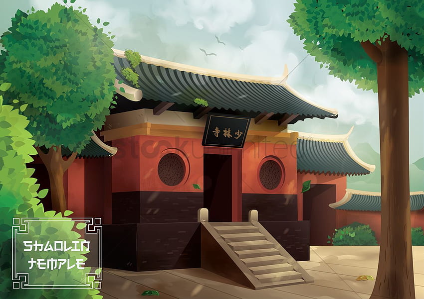 Shaolin temple Vector - 1599218 HD wallpaper