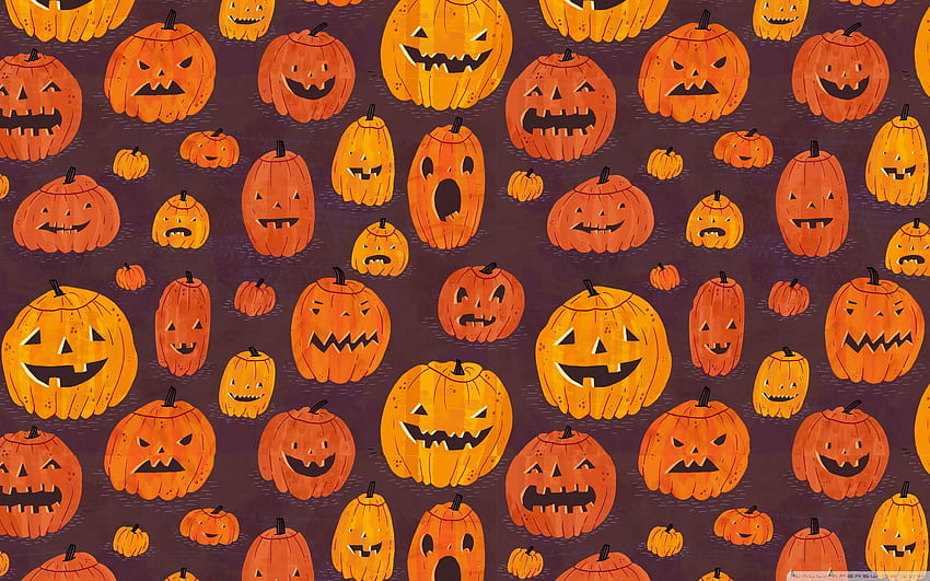 Halloween Computer, Spooky Cute HD wallpaper