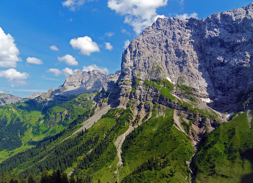 Natura, góry, Alpy, Austria Tapeta HD