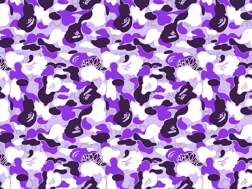BAPE Camo, Purple BAPE HD wallpaper | Pxfuel