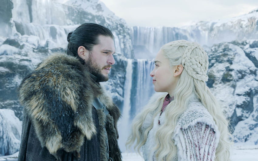 Jon Snow and Daenerys Targaryen Game of Thrones Season 8 HD wallpaper |  Pxfuel