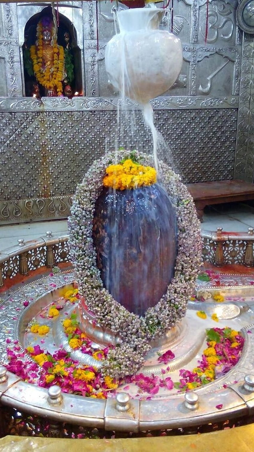 Ujjain Mahakal, Dugdhabhishek, Lord Shiva HD 전화 배경 화면
