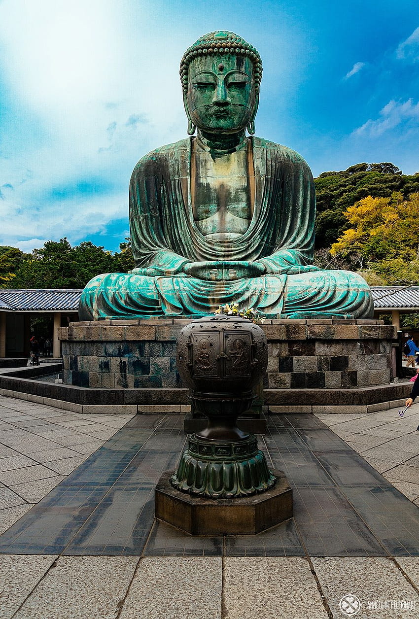 Kışın Büyük Buda Kamakura Japonya (Sayfa 1) HD telefon duvar kağıdı