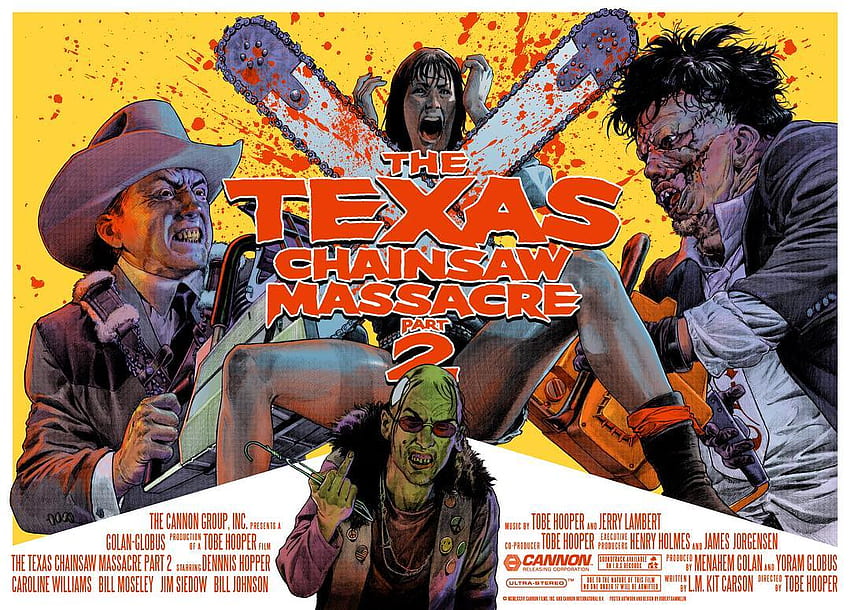 Texas Chainsaw Massacre 2 Poster, The Texas Chainsaw Massacre HD wallpaper