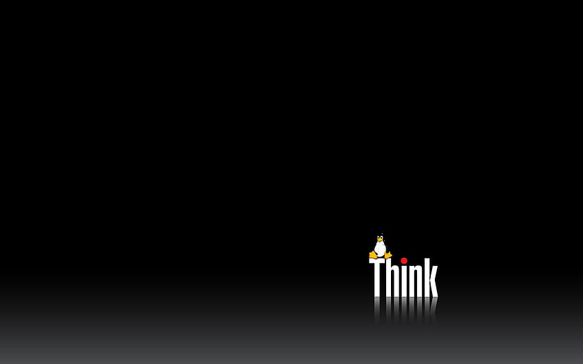 Lenovo Thinkpad Tux HD wallpaper