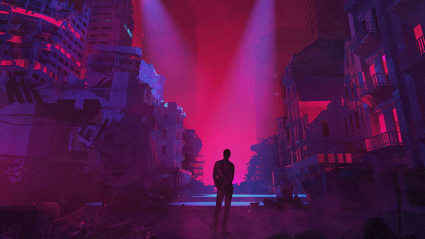 Synthwave Synthwave [] - Dystopian Scenery , Synthwave Computer HD wallpaper