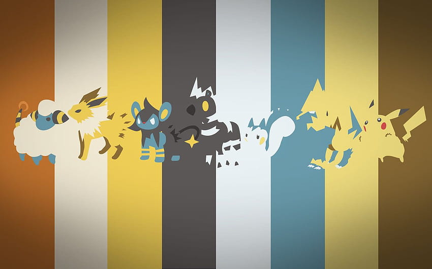 Electric. Don't forget to like this Pokemon Facebook page for more, Electric Pokémon HD wallpaper