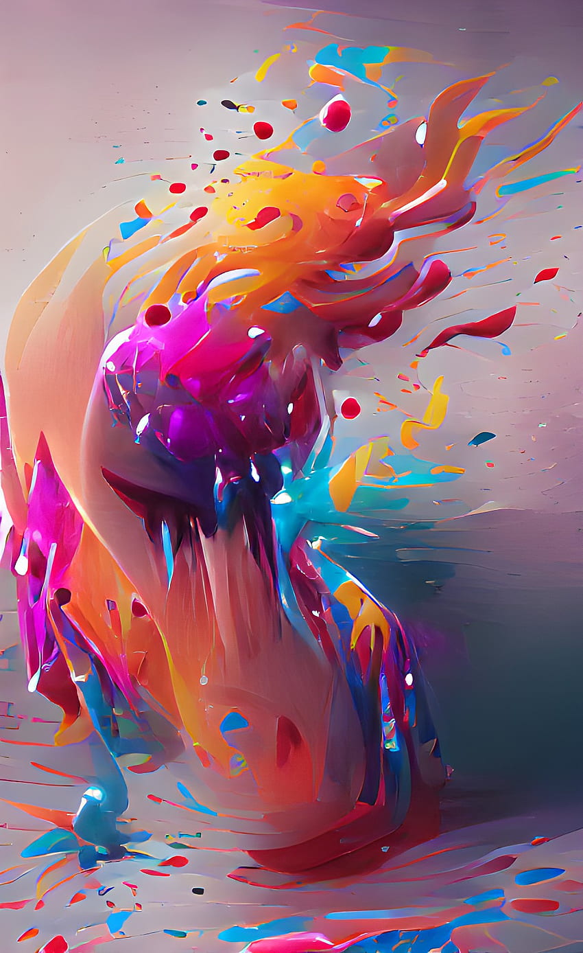 Paint Drop, Abstract, Paint_drops HD phone wallpaper