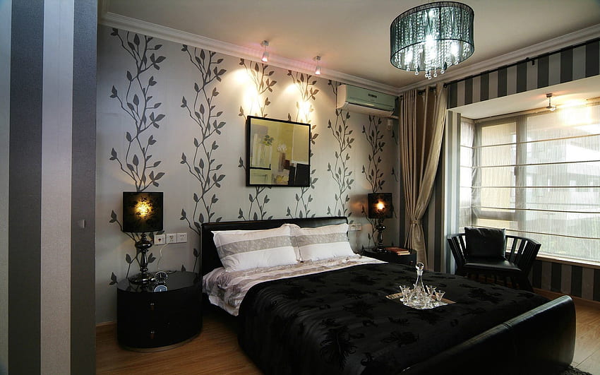 Room, Style, Furniture, Bed, Sleeping, Bedroom HD wallpaper