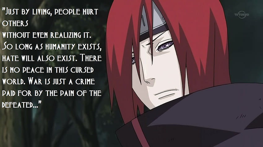 Naruto Quotes, Sad Anime Quotes HD wallpaper | Pxfuel