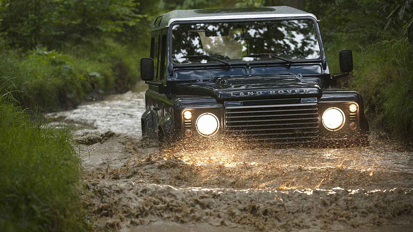 Високо качество: Land Rover Defender Off Road, Land Rover HD тапет