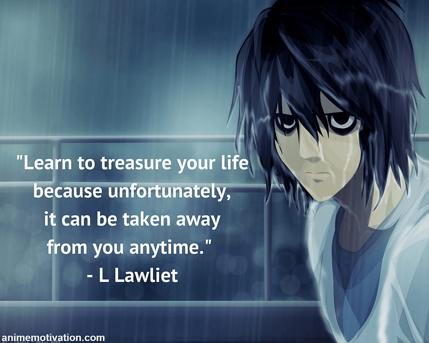Anime Quotes, Motivational Anime HD wallpaper