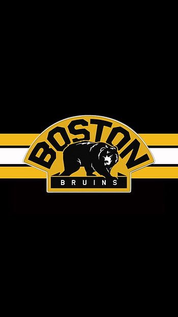 I made some Bruins mobile wallpapers check my comment for a black and  reverse retro version  rBostonBruins