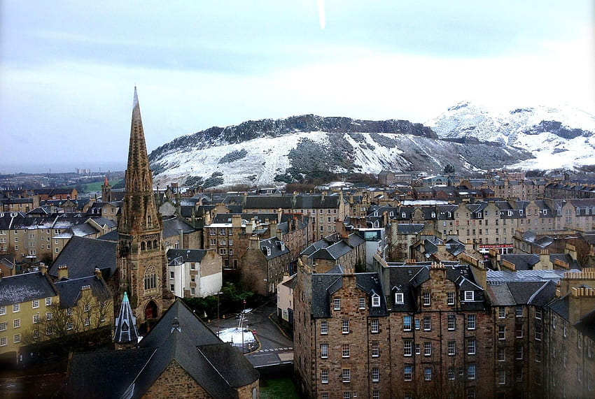 How can I pay attention in class with a view like this? (David Hume Tower, University of Edinburgh) HD wallpaper