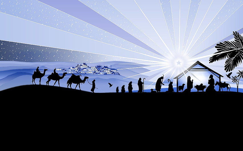 Christmas Nativity - Best 48 Nativity Background, Merry Christmas Nativity HD wallpaper