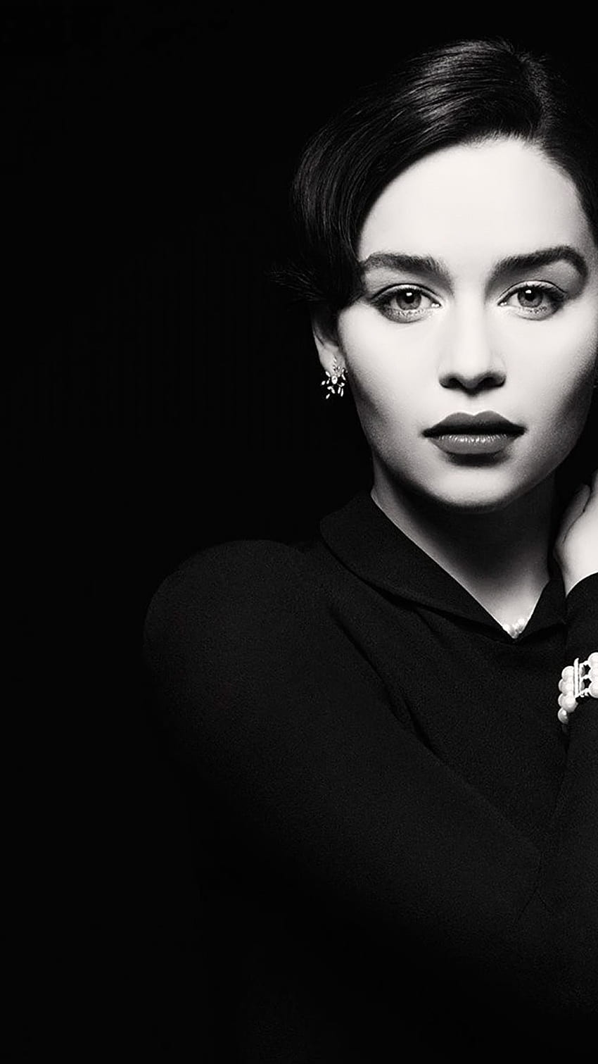 Emilia Clarke, model hollywood, aktris wallpaper ponsel HD