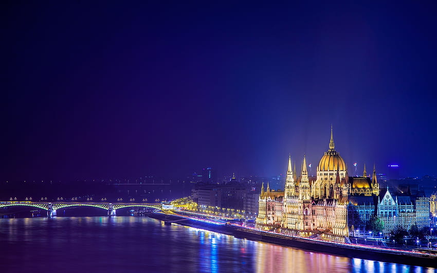 Kota, Bangunan, Hungaria, Budapest Wallpaper HD
