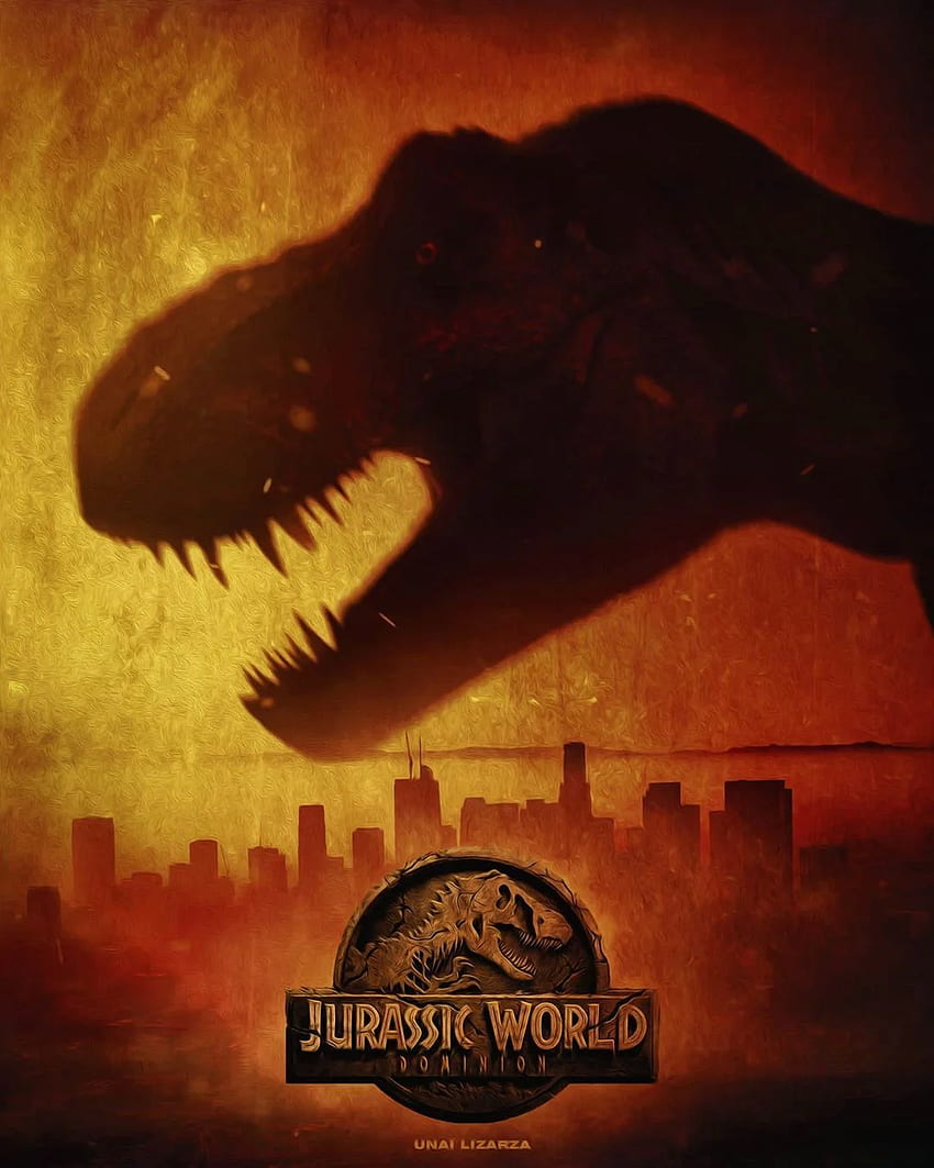 unai lizarza auf Instagram: „Neues Poster zur Feier des neuen Titels von Jurassic World 3: DOMINION H. Jurassic park poster, Jurassic world , Jurassic park HD-Handy-Hintergrundbild