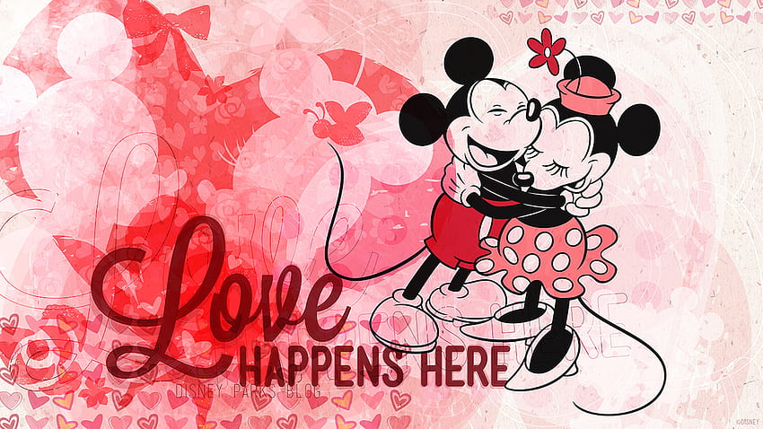 Our Disney Parks Valentine's Day . Disney Parks Blog, Valentine Love HD wallpaper