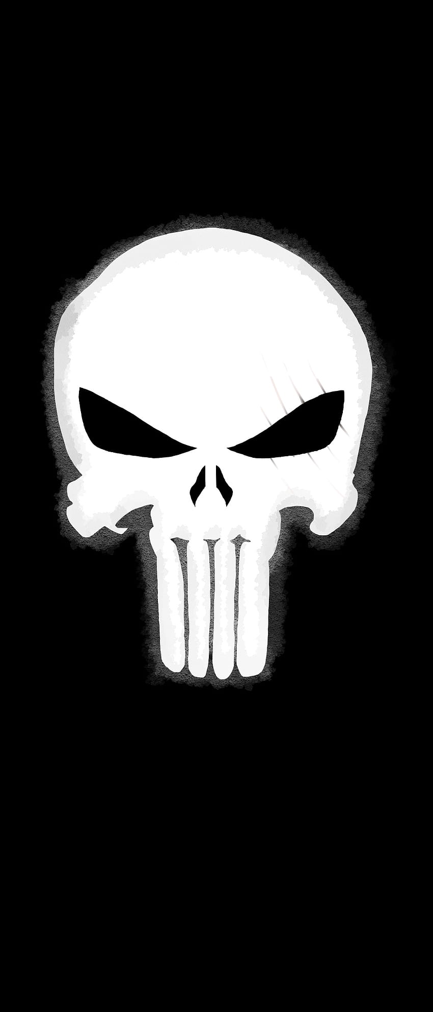 Punisher, Amoled, Calavera HD-Handy-Hintergrundbild