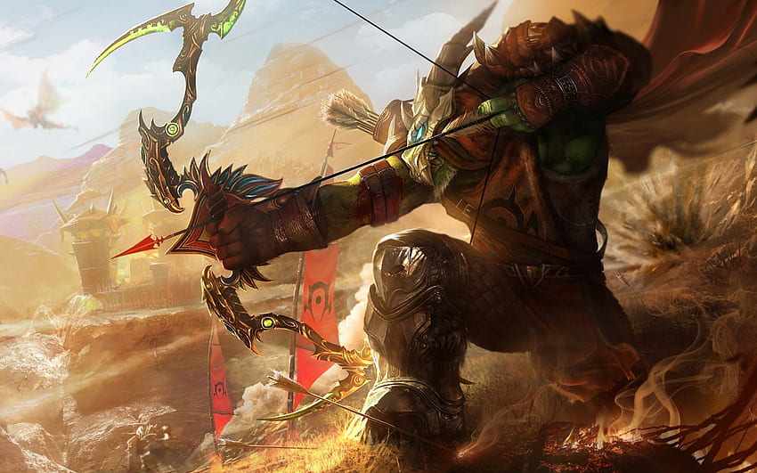 WOW Hunter, World of Warcraft Hunter HD wallpaper
