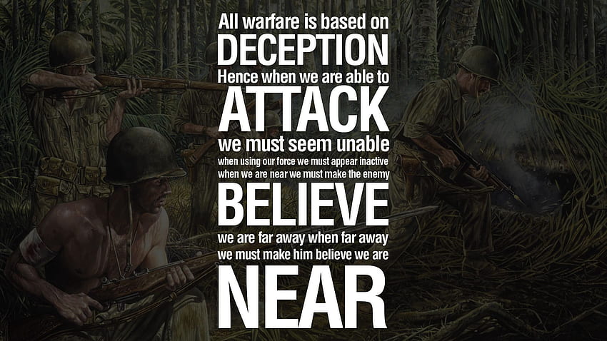 The Art of War . Funny Art, Military Quotes HD wallpaper | Pxfuel