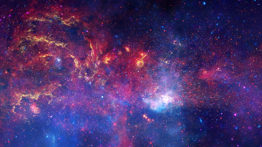 Galaxia, estelar, estrellas, vibrante, telescopio espacial Hubble fondo de pantalla