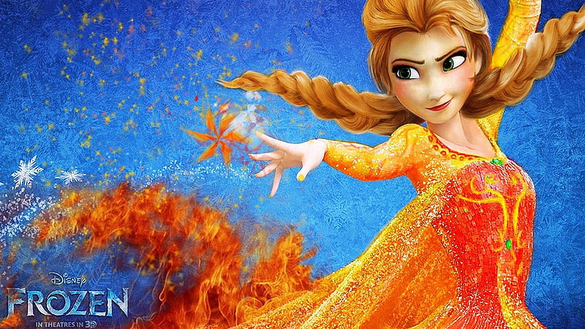 Disney Frozen Elsa Movie, Disney 3D HD wallpaper