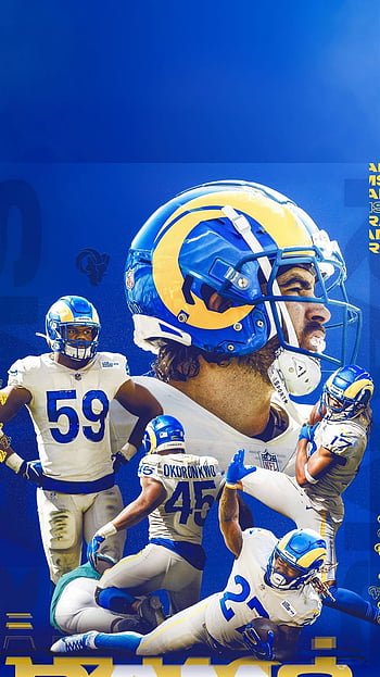 Los Angeles Rams iPhone 6/7/8 Wallpaper, Splash this wallpa…