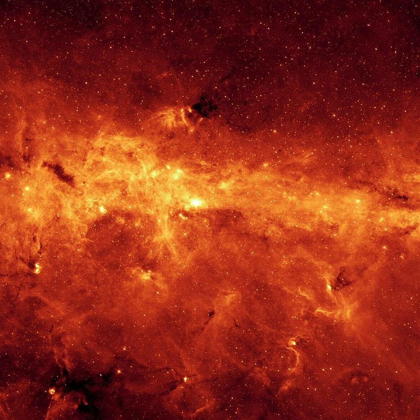 Feuer kosmischer Staub iPad, Weltraumfeuer HD-Handy-Hintergrundbild
