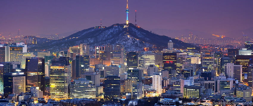 Seúl Corea del Sur para su PC, Mac o - -, PC coreano fondo de pantalla