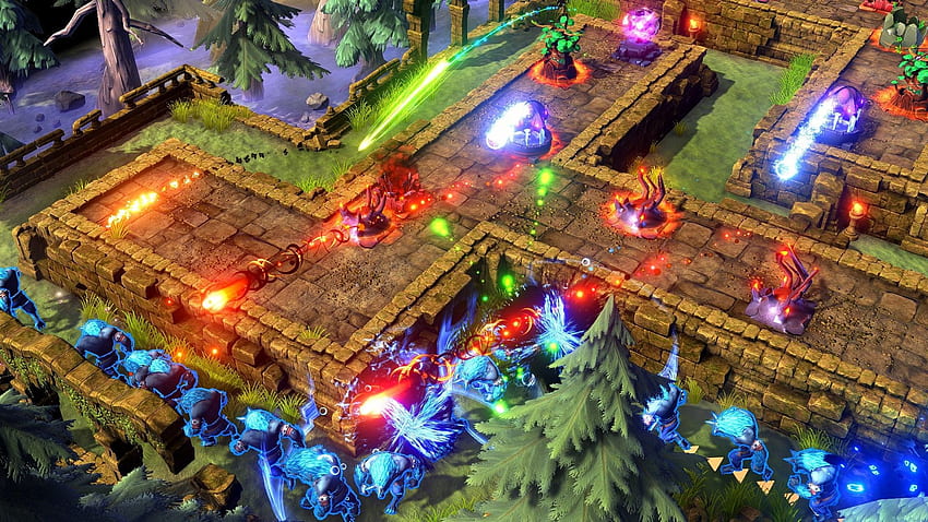 Element TD 2 is an artifact from the golden age of tower defense, Tower Defence HD wallpaper