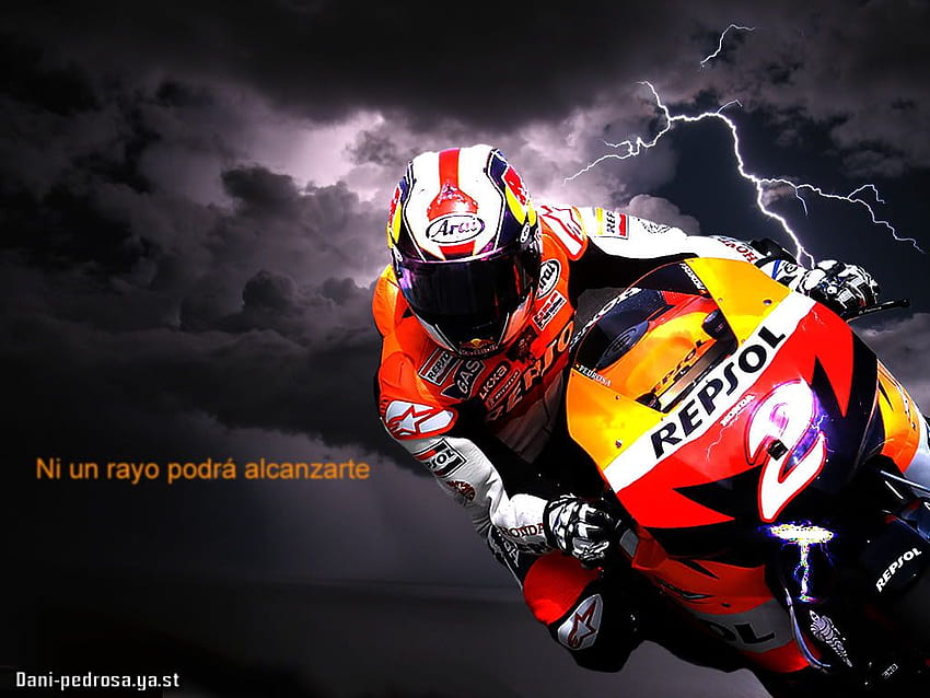 Moto Gp, Dani Pedrosa HD wallpaper