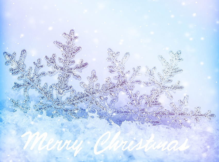 Merry Christmas, winter, snowflake, snow, christmas, winter time, magic christmas, xmas HD wallpaper