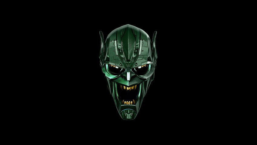 Green Goblin, minimal, villain art HD wallpaper