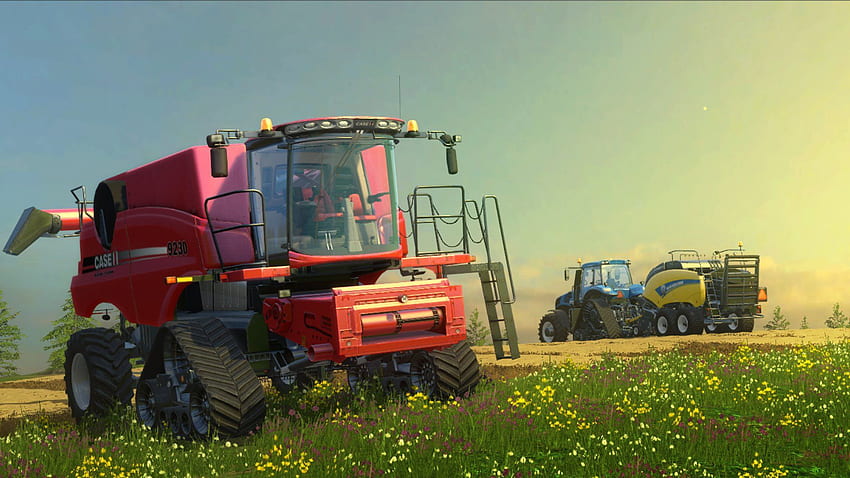 Farming Simulator 15 Platinum Hits Xbox 360 *** Прочетете повече на връзката. (Това е партньорска връзка на Amazon) HD тапет