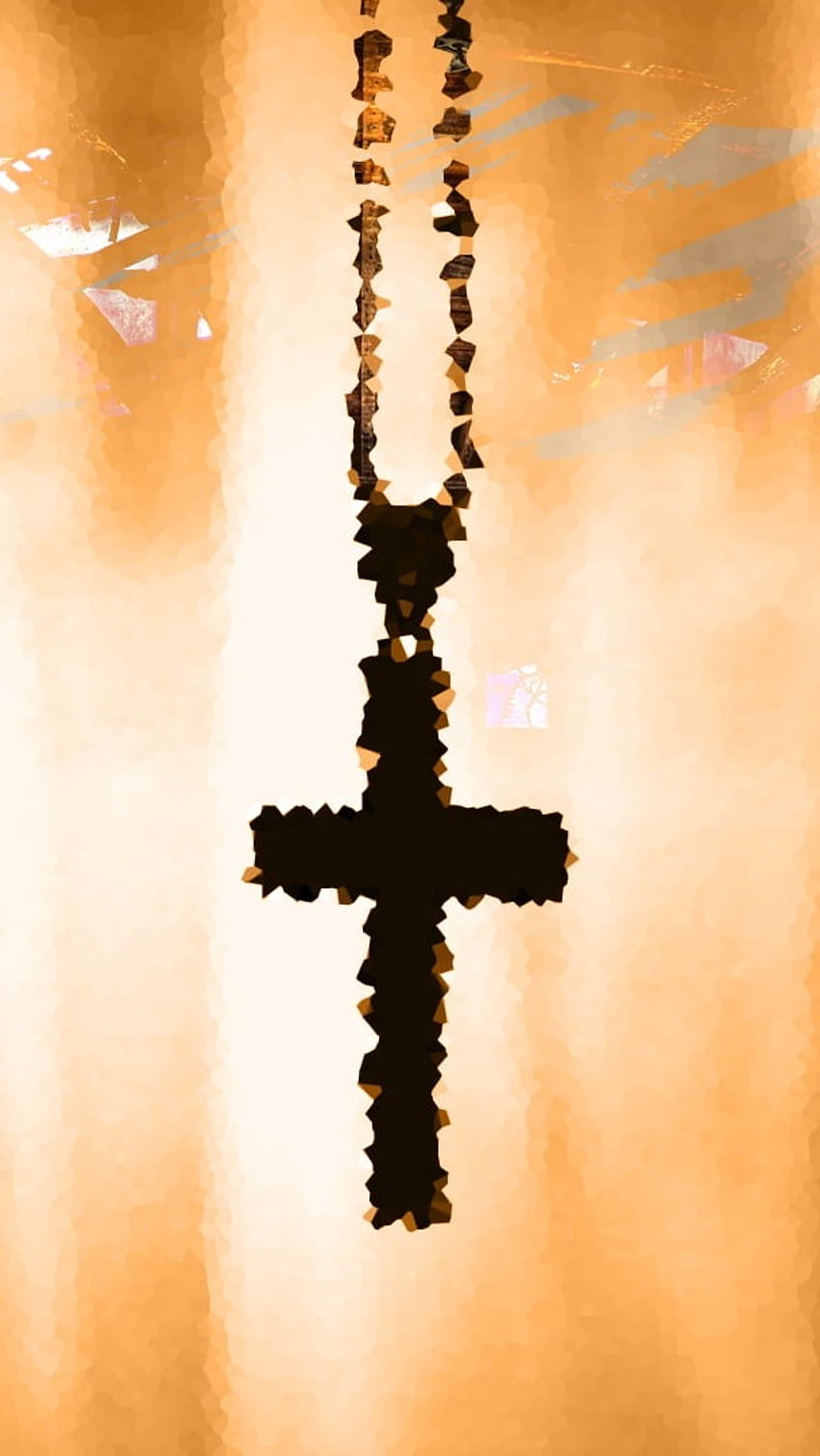 Jesus Cross, Cross Pendant HD phone wallpaper