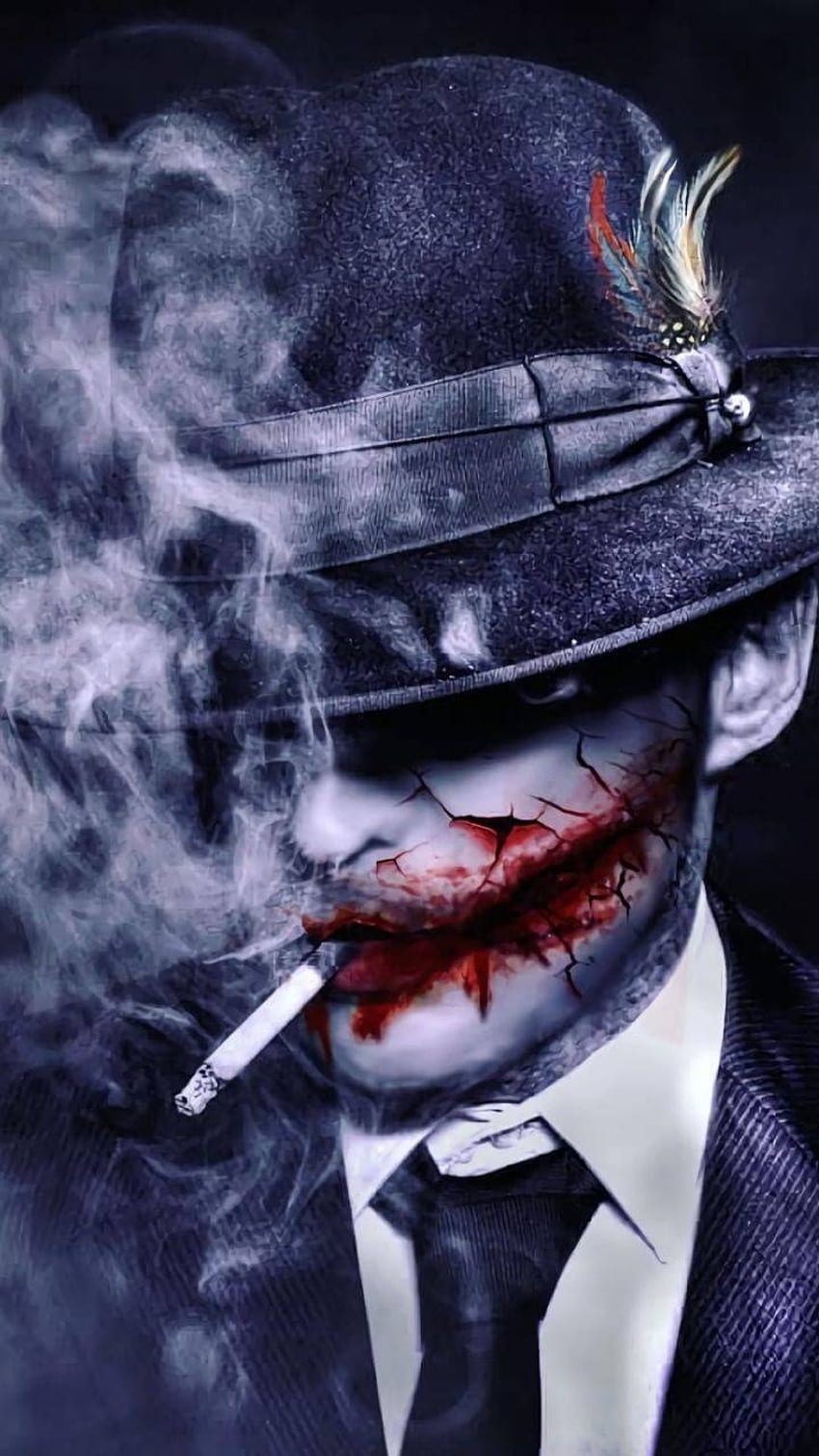 Joker, Smoking Joker HD phone wallpaper