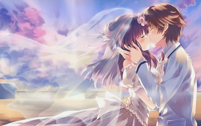 Beautiful Romantic Anime Wallpapers  Top Free Beautiful Romantic Anime  Backgrounds  WallpaperAccess
