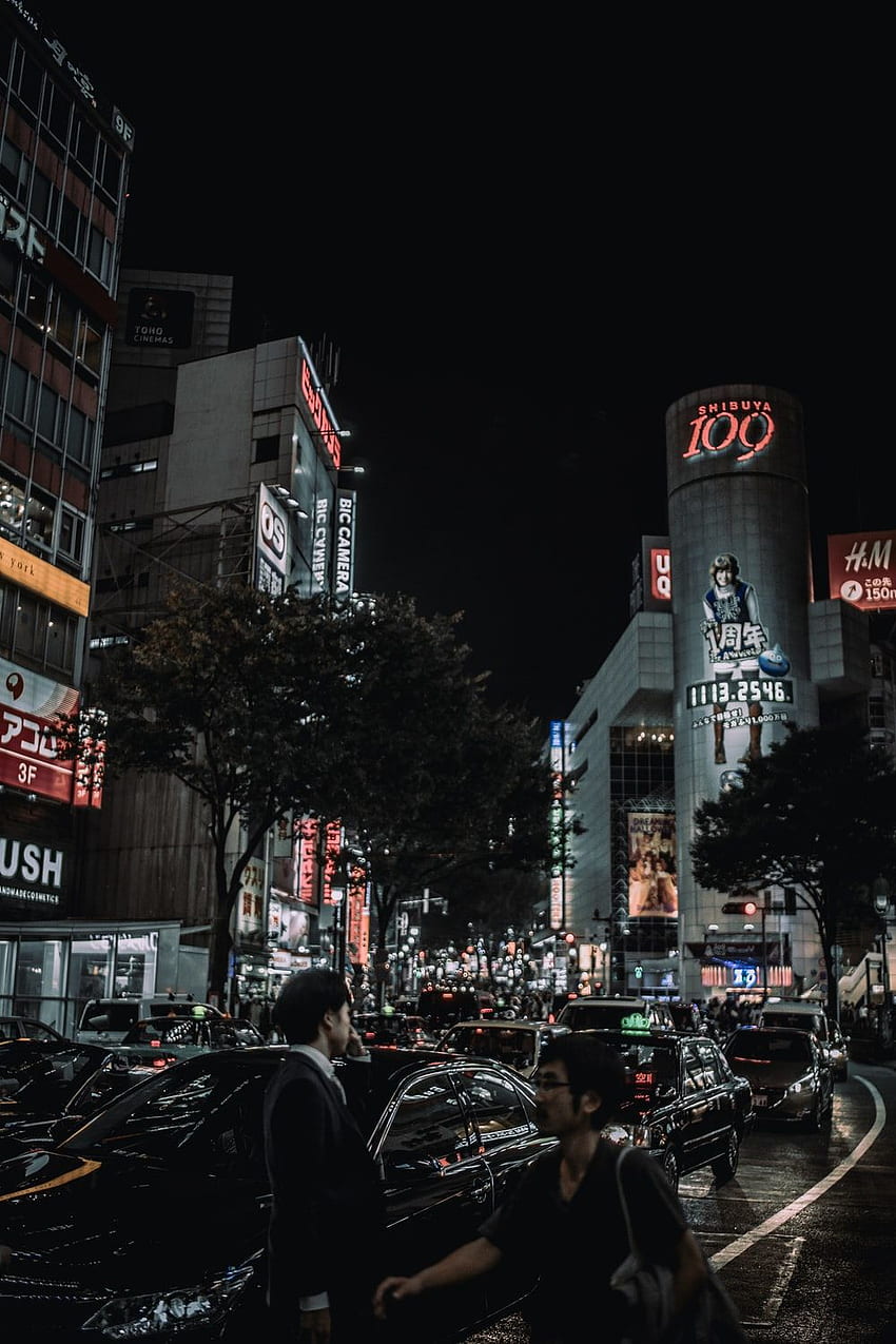 Shibuya Crossing, Shibuya, Japan HD phone wallpaper | Pxfuel