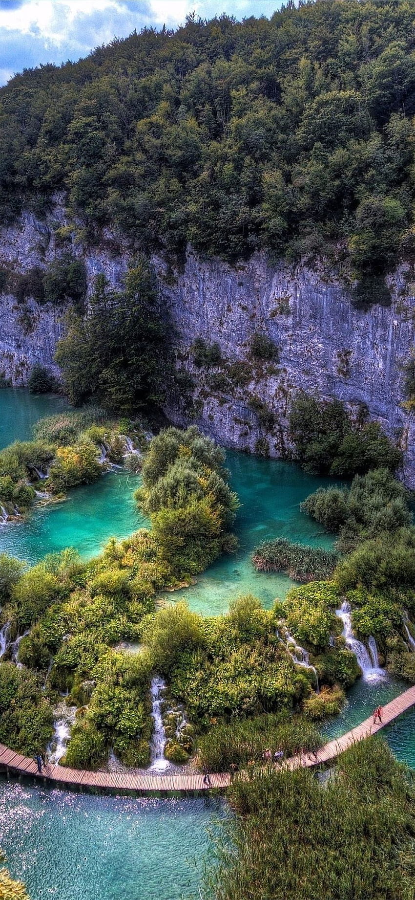 Plitvice Lakes National Park iPhone X HD phone wallpaper
