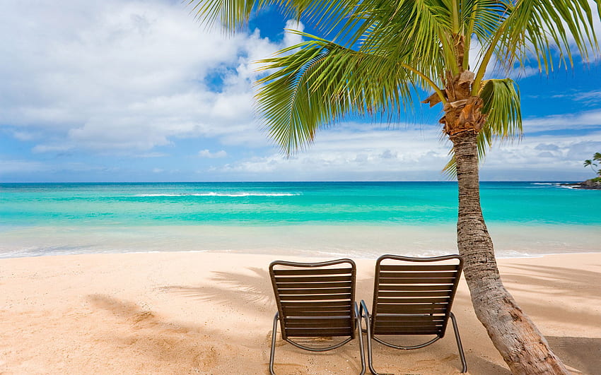 Pemandangan Pantai untuk, Pemandangan Pantai Tropis Wallpaper HD