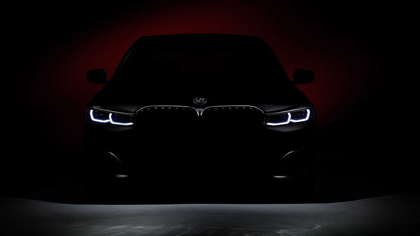 BMW 7er vor der morgigen Enthüllung, BMW 7er 2020, gehänselt HD-Hintergrundbild