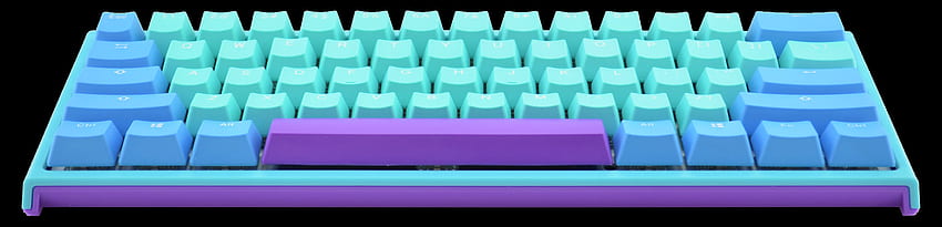 Ducky x MK Frozen Llama One 2 Mini RGB LED 60% Double Shot PBT Limited Mechanical Keyboard with Cherry MX Black, Brown, Blue, Red, Silver, or Silent Red switches HD wallpaper