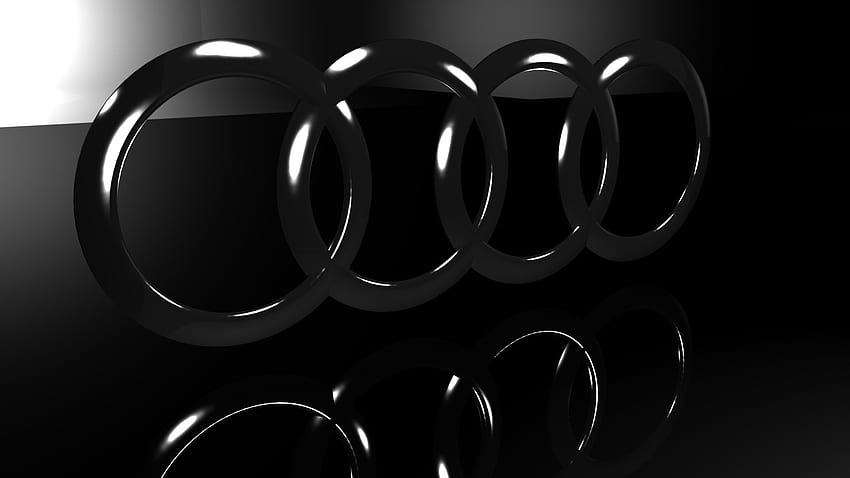 Audi Logo, Audi Rings HD wallpaper