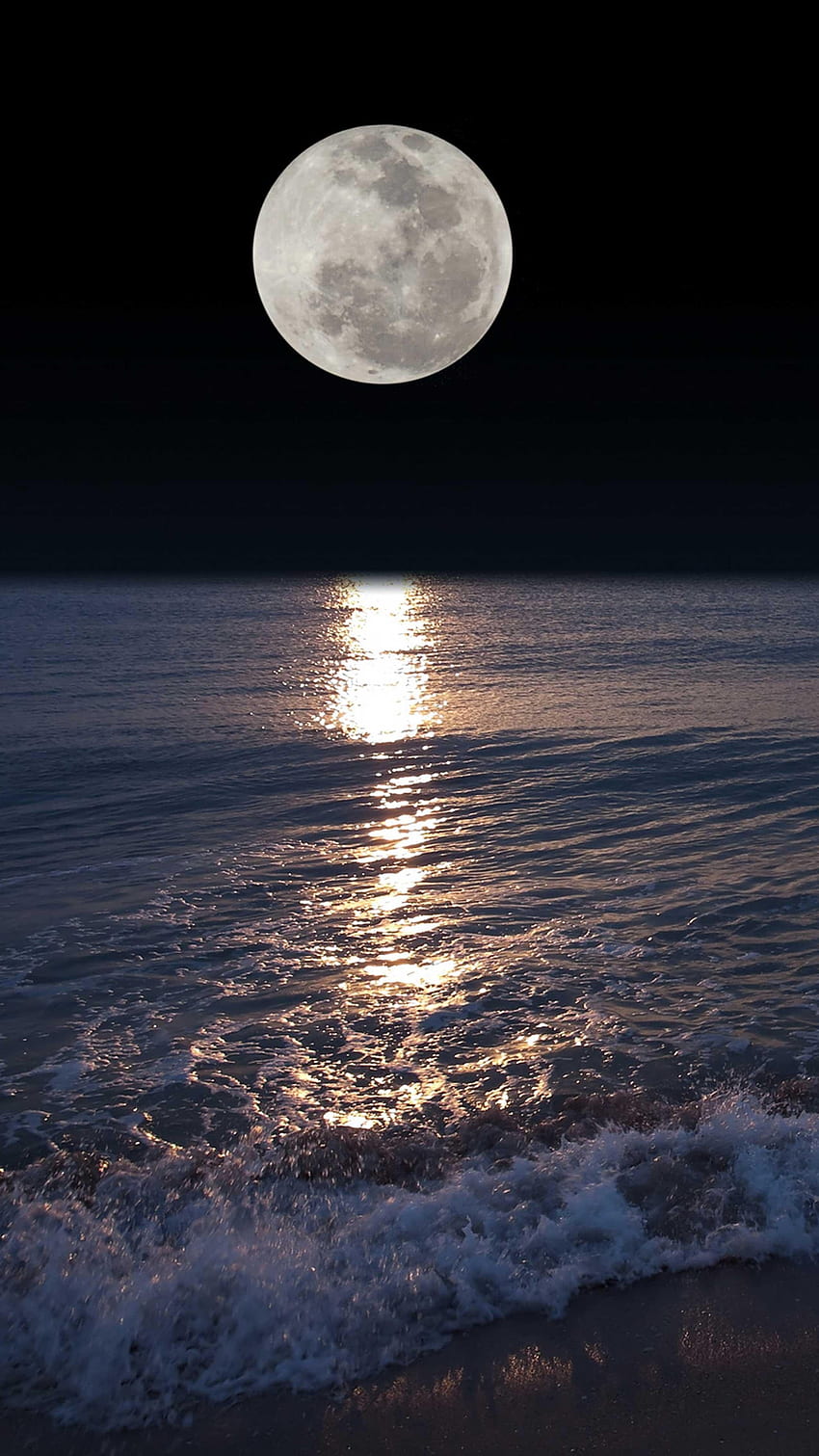 Moon Light, Moon Light Beach HD phone wallpaper