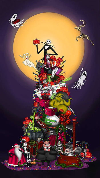 Nightmare Before Christmas Wallpaper Discover more Android Background  Des  Nightmare before christmas wallpaper Wallpaper iphone christmas Christmas  wallpaper