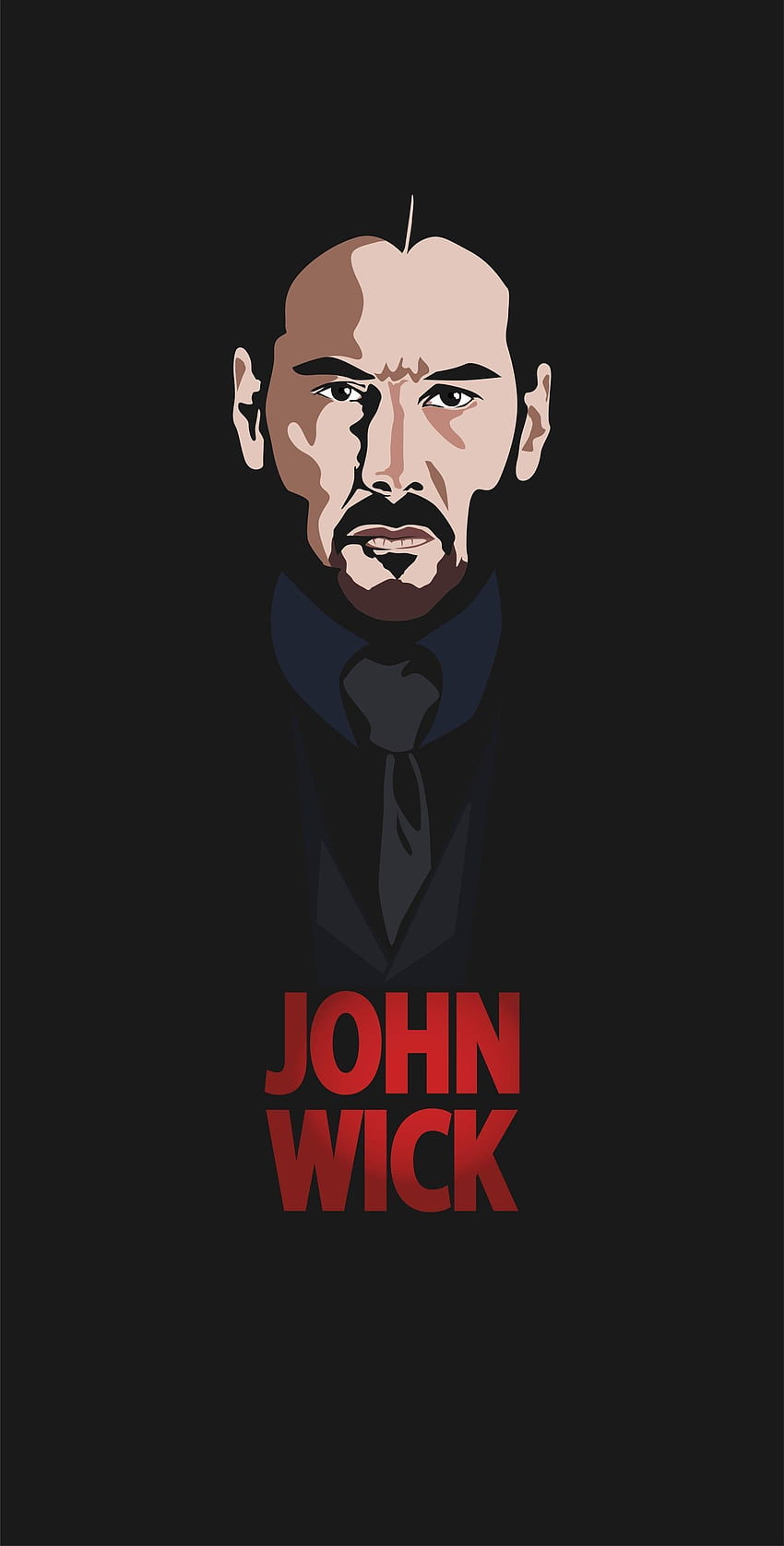 Lynton em John Wick. Batman , Keanu Reeves John, John Wick Minimalista Papel de parede de celular HD