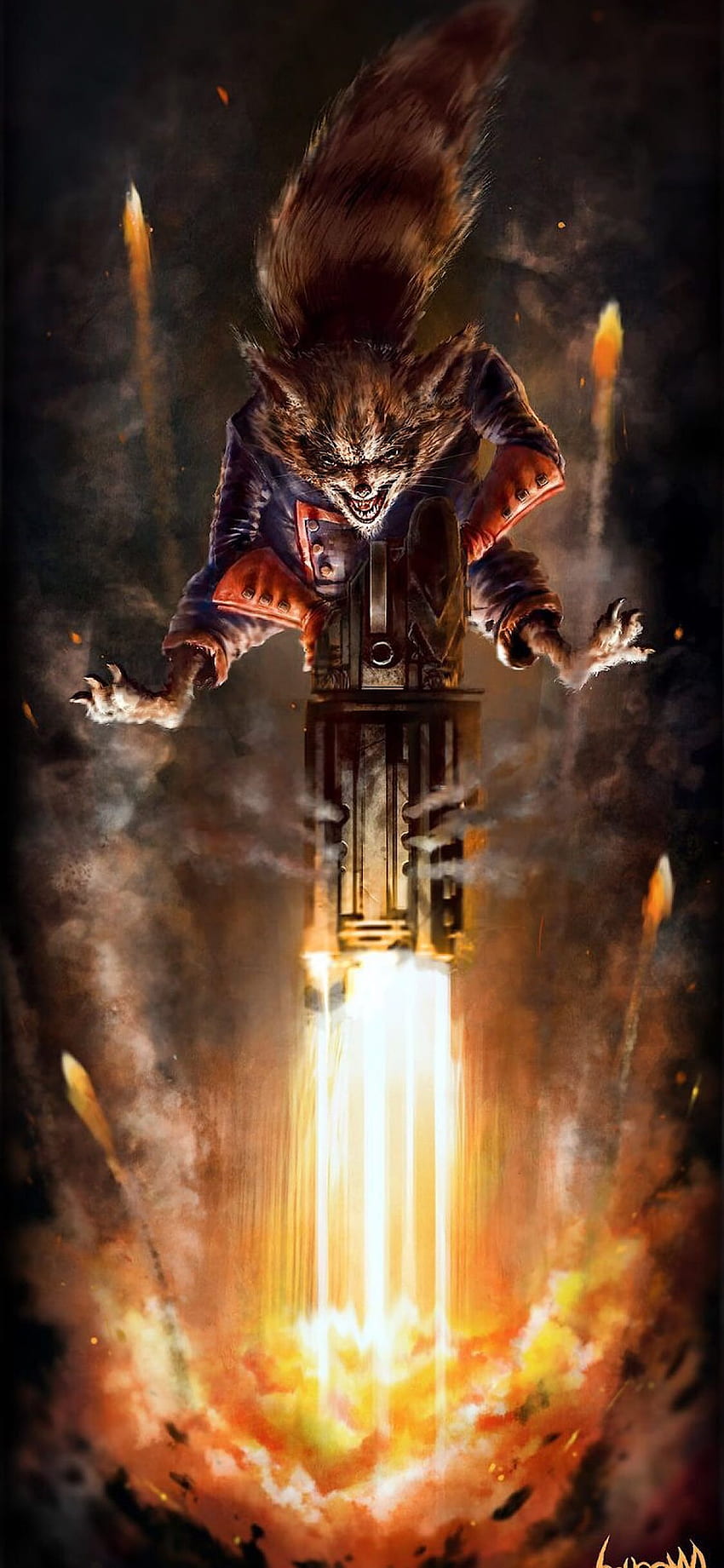 Marvel Rocket Raccoon HD phone wallpaper
